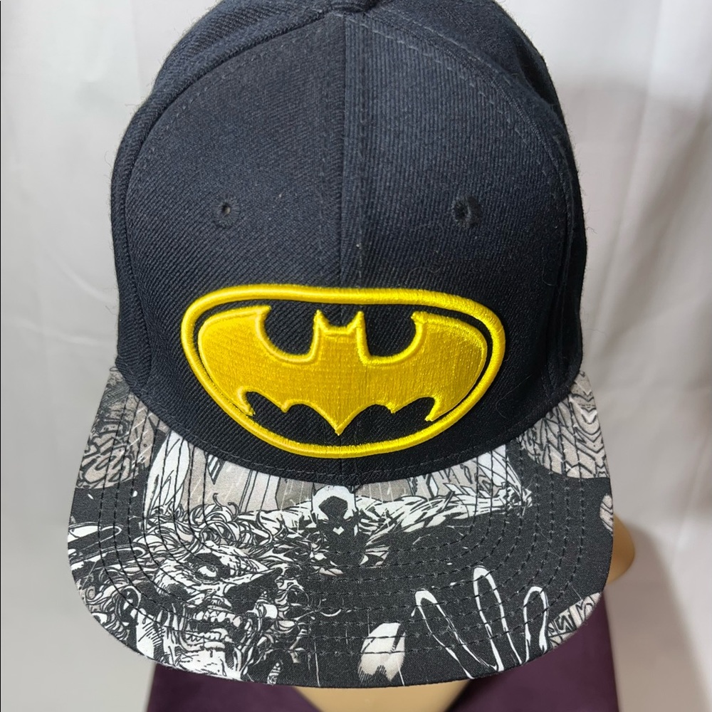 Batman Joker Robin Comic Flat Bill SnapBack Hat